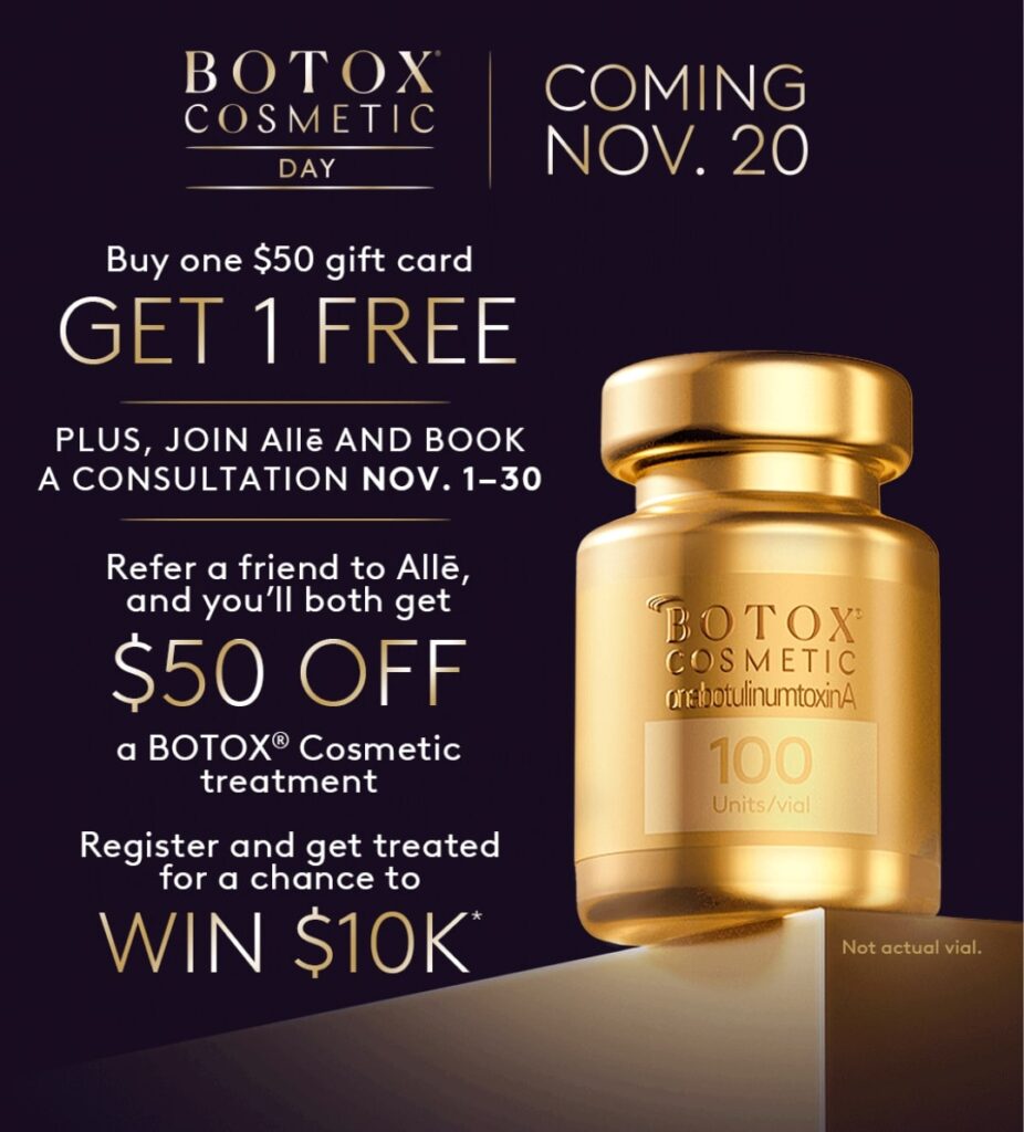 Image of the Botox Cosmetic Day details.